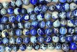 SEAS72 15 inches 8mm round dyed imperial jasper beads