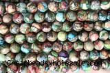 SEAS90 15 inches 8mm round dyed imperial jasper beads