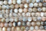 SUNS21 15 inches 8mm round sunstone gemstone beads