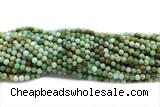 TURQ220 15 inches 4mm round Mongolian turquoise beads