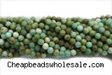 TURQ222 15 inches 8mm round Mongolian turquoise beads