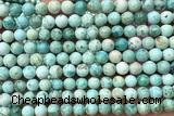 TURQ233 15 inches 6mm round turquoise beads wholesale