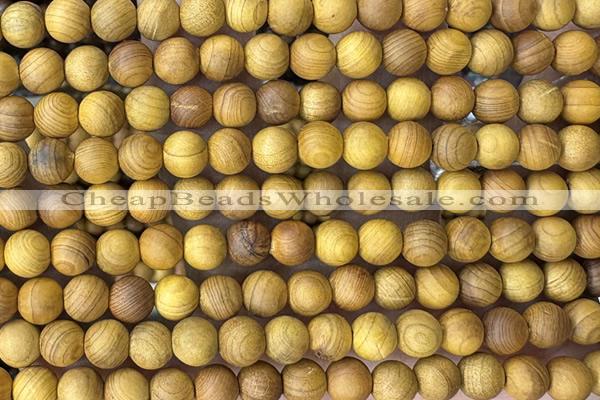 WOOD03 15 inches 6mm round wood beads wholesale